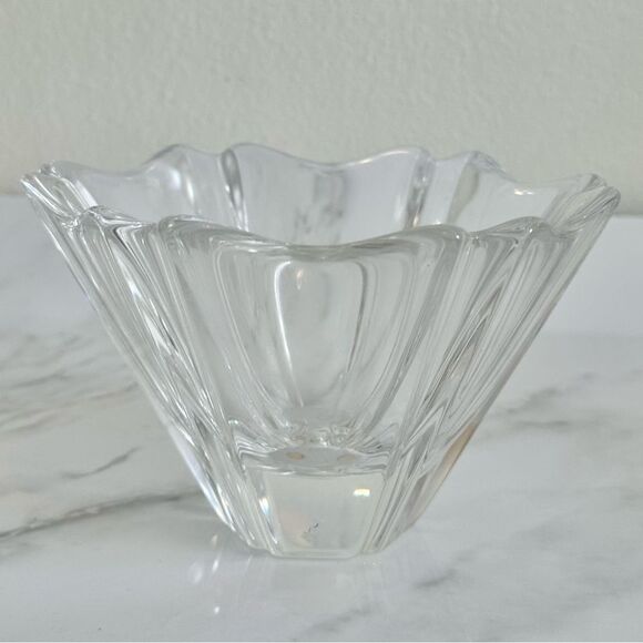 Orrefors Orion Crystal Bowl Centerpiece Small - Picture 2 of 7